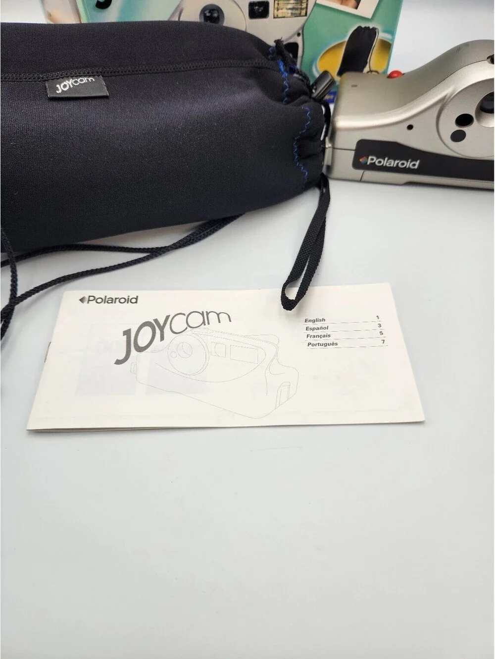 Polaroid Joycam Instant Camera CIB w/ Bag & Manual - Vintage Photography Fun D5